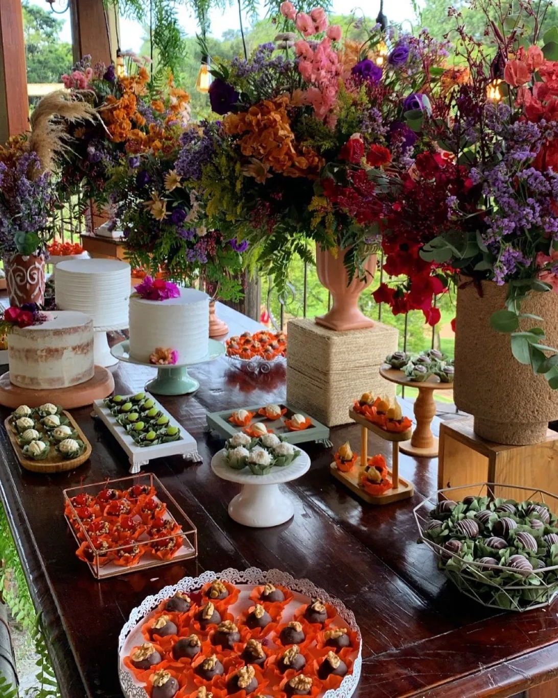 Tendências de decoração de casamento